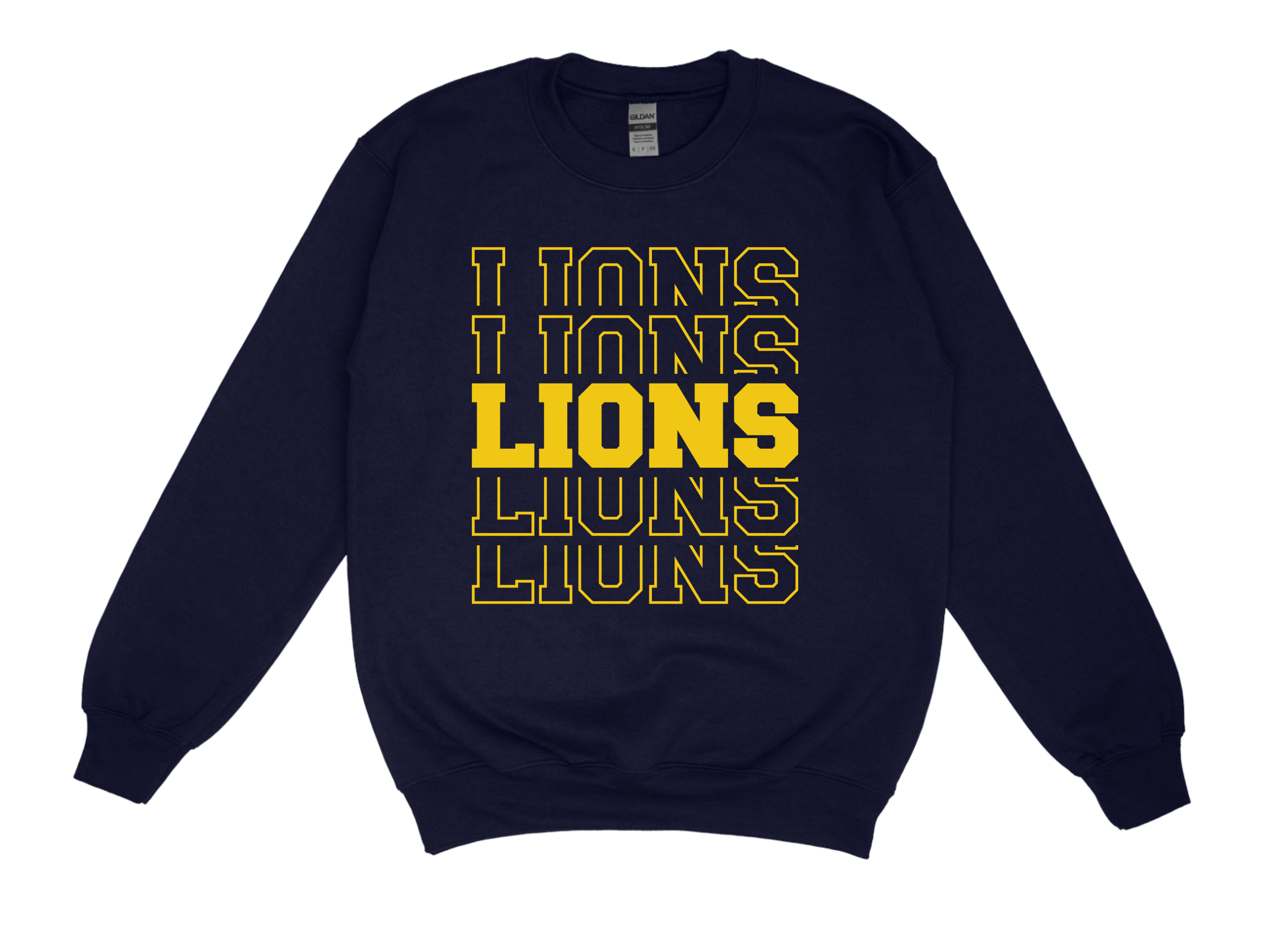 .Lions. - Navy Sweatshirt  Main Image